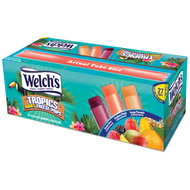 WELCH'S TROPICS GIANT FREEZE POPS 27 x5.5oz 9.3LBS