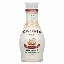 CALIFIA FARMS TOASTED COCONUT ALMONDMILK DAIRY FREE 48 OZ #ROCK VALUE-ORDER BY THURSDAY EVENING AUG 19   ARRIVING AUG 27  FOR DELIVERY#