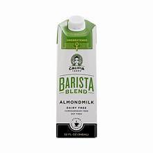 CALIFIA FARMS UNSWEETENED BARISTA BLEND ALMONDMILK 32 OZ #ROCK VALUE-ORDER BY THURSDAY EVENING NOV 14   ARRIVING NOV 19  FOR DELIVERY#