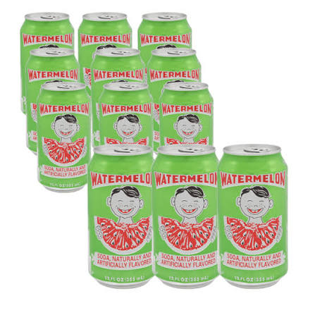 WATERMELON SODA 12 OZ 6 PACK