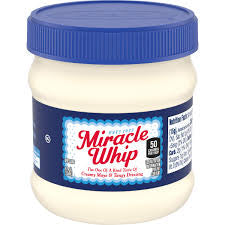 MIRACLE WHIP MAYO & TANGY DRESSING 8 OZ