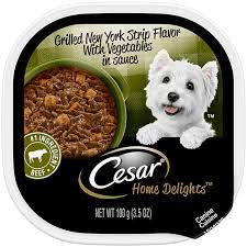 CESAR GRILLED NEW YORK STRIP WITH VEGETABLES 3.5 OZ