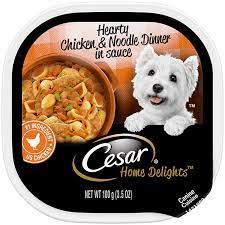 CESAR HEARTY CHICKEN AND NOODLE DINNER 3.5 OZ