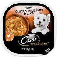 CESAR HEARTY CHICKEN AND NOODLE DINNER 3.5 OZ