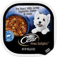 CESAR POT ROAST WITH SPRING VEGETABLES DINNER 3.5 OZ