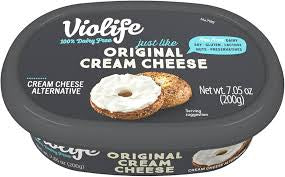 VIOLIFE 100% DAIRY FREE ORIGINAL CREAM CHEESE ALTERNATIVE 7.05 OZ