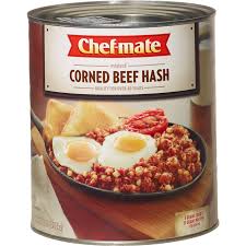 CHEF MATE CORNED BEEF HASH #10 #ROCK VALUE-ORDER BY  TUESDAY EVENING NOV 25 ARRIVING DEC 03 FOR DELIVERY#
