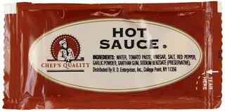 CHEF'S QUALITY HOT SAUCE 5.5GMS PACKETS 200 CT #ROCK VALUE-ORDER BY  TUESDAY EVENING NOV 25 ARRIVING DEC 03 FOR DELIVERY#