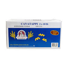 CHEF'S QUALITY CAVATAPPI 4/5 LB #ROCK VALUE-ORDER BY  TUESDAY EVENING NOV 25 ARRIVING DEC 03 FOR DELIVERY#