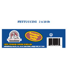 CHEF'S QUALITY FETTUCCINI PASTA 2/10 LB #ROCK VALUE-ORDER BY  TUESDAY EVENING NOV 25 ARRIVING DEC 03 FOR DELIVERY#