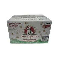 CHEFS'S QUALITY DELI STYLE CROUTONS 2.5 LB 4 CT #ROCK VALUE-ORDER BY  TUESDAY EVENING NOV 25  ARRIVING DEC 03  FOR DELIVERY#