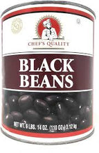 CHEF'S QUALITY BLACK BEANS 110 OZ #ROCK VALUE-ORDER BY  TUESDAY EVENING NOV 25  ARRIVING DEC 03  FOR DELIVERY#