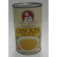 CHEF'S QUALITY CHICKEN BROTH 48 OZ #ROCK VALUE-ORDER BY  TUESDAY EVENING NOV 25  ARRIVING DEC 03  FOR DELIVERY#