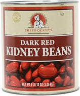 CHEF'S QUALITY DARK RED KIDNEY BEANS  108 OZ #ROCK VALUE-ORDER BY  TUESDAY EVENING NOV 25  ARRIVING DEC 03  FOR DELIVERY#