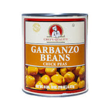 CHEF'S QUALITY GARBANZO BEANS 110 OZ #ROCK VALUE-ORDER BY  TUESDAY EVENING NOV 25  ARRIVING DEC 03  FOR DELIVERY#