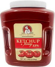 CHEF'S QUALITY TOMATO KETCHUP 114 OZ #ROCK VALUE-ORDER BY  TUESDAY EVENING NOV 25  ARRIVING DEC 03  FOR DELIVERY#