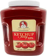 CHEF'S QUALITY TOMATO KETCHUP 114 OZ #ROCK VALUE-ORDER BY  TUESDAY EVENING NOV 25  ARRIVING DEC 03  FOR DELIVERY#
