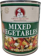 CHEF'S QUALITY  MIXED VEGETABLES 106 OZ #ROCK VALUE-ORDER BY  TUESDAY EVENING NOV 25  ARRIVING DEC 03  FOR DELIVERY#