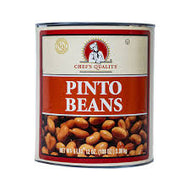 CHIEF'S QUALITY PINTO BEANS 112 OZ #ROCK VALUE-ORDER BY  TUESDAY EVENING NOV 25  ARRIVING DEC 03  FOR DELIVERY#