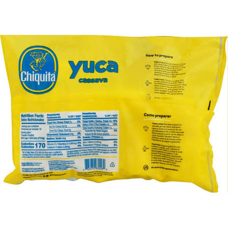 CHIQUITA YUCA CASSAVA 5 LB