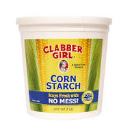 CLABBER GIRL CORNSTARCH 3 LB #ROCK VALUE-ORDER BY  TUESDAY EVENING NOV 25 ARRIVING DEC 03 FOR DELIVERY#