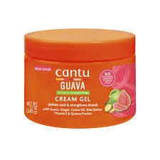 CANTU GUAVA & GINGER CURL STRENGTHENING CREAM GEL 12 FL OZ #ROCK VALUE-ORDER BY  MONDAY EVENING NOV 26 ARRIVING DEC 04 FOR DELIVERY#