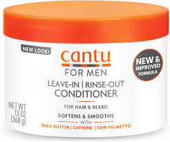 CANTU FOR MEN LEAVE-IN OR RINSE-OUT CONDITIONER FOR HAIR & BEARD 13 OZ #ROCK VALUE-ORDER BY  MONDAY EVENING NOV 26 ARRIVING DEC 04 FOR DELIVERY#