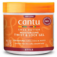 CANTU MOISTURIZING TWIST & LOCK GEL WITH SHEA BUTTER 13 OZ #ROCK VALUE-ORDER BY  MONDAY EVENING NOV 26 ARRIVING DEC 04 FOR DELIVERY#