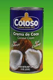 COLOSO COCONUT CREAM 15 OZ