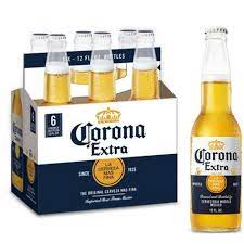 CORONA EXTRA BEER 6 PACK 12 OZ