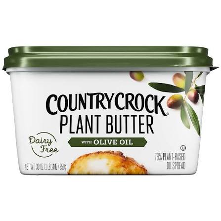 COUNTRY CROCK PLANT BUTTER WITH OLIVE OIL 30 0Z