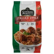 COOKED PERFECT FROZEN ITALIAN MEATBALLS 26 OZ 26 CT # ROCK VALUE PRODUCT. ORDER BY  WEDNESDAY EVENING OCT 23 FOR OCT 29 DELIVERY#