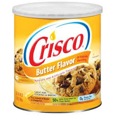 CRISCO ALL VEGETABLE SHORTENING BUTTER FLAVOR 3 LBS #ROCK VALUE-ORDER BY  TUESDAY EVENING DEC 24  ARRIVING  JAN 02   FOR DELIVERY#