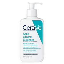 CERAVE ACNE FACE WASH ACNE CLEANSER WITH SALICYLIC ACID AND PURIFYING CLAY FOR OILY SKIN 8 OZ #ROCK VALUE-ORDER BY  TUESDAY EVENING OCT 07 ARRIVING OCT 15 FOR DELIVERY#