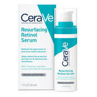 CERAVE ACNE RESURFACING RETINOL FACE SERUM FOR ACNE PRONE SKIN 1 OZ #ROCK VALUE-ORDER BY  TUESDAY EVENING OCT 07 ARRIVING OCT 15 FOR DELIVERY#