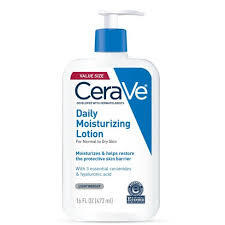 CERAVE MOISTURIZING LOTION FOR FACE AND BODY DAILY MOISTURIZER FOR NORMAL TO DRY SKIN 16 OZ #ROCK VALUE-ORDER BY  TUESDAY EVENING OCT 07 ARRIVING OCT 15 FOR DELIVERY#