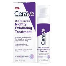 CERAVE SKIN RENEWING NIGHTLY EXFOLIATING TREATMENT 1 OZ #ROCK VALUE-ORDER BY  TUESDAY EVENING OCT 07 ARRIVING OCT 15 FOR DELIVERY#