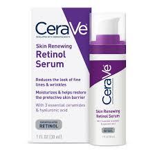 CERAVE SKIN RENEWING FACE SERUM 1 OZ #ROCK VALUE-ORDER BY  TUESDAY EVENING OCT 07 ARRIVING OCT 15 FOR DELIVERY#
