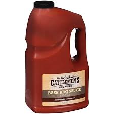 CATTLEMAN'S BBQ TEXAS SMOKY SAUCE 1 GALLON  #ROCK VALUE-ORDER BY  TUESDAY EVENING NOV 25 ARRIVING DEC 03 FOR DELIVERY#
