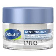 CETAPHIL DEEP HYDRATION SKIN RESTORING WATER GEL 72 HOUR FACE MOISTURIZER 1.7 OZ #ROCK VALUE-ORDER BY  TUESDAY EVENING OCT 07 ARRIVING OCT 15 FOR DELIVERY#