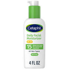CETAPHIL DAILY FACIAL MOISTURIZER WITH BROAD SPECTRUM SPF 15 4 OZ #ROCK VALUE-ORDER BY  TUESDAY EVENING OCT 07 ARRIVING OCT 15 FOR DELIVERY#