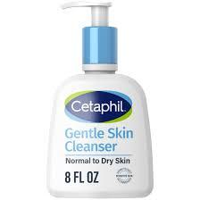 CETAPHIL GENTLE SKIN CLEANSER FOR DRY TO NORMAL SENSITIVE SKIN 8 OZ #ROCK VALUE-ORDER BY  TUESDAY EVENING OCT 07 ARRIVING OCT 15 FOR DELIVERY#