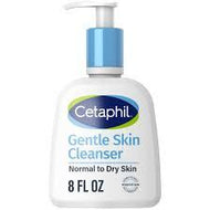 CETAPHIL GENTLE SKIN CLEANSER FOR DRY TO NORMAL SENSITIVE SKIN 8 OZ #ROCK VALUE-ORDER BY  TUESDAY EVENING OCT 07 ARRIVING OCT 15 FOR DELIVERY#