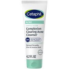 CETAPHIL GENTLE CLEAR COMPLEXION CLEARING BPO ACNE CLEANSER FOR SENSITIVE SKIN 4.2 OZ #ROCK VALUE-ORDER BY  TUESDAY EVENING OCT 07 ARRIVING OCT 15 FOR DELIVERY#