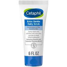 CETAPHIL EXTRA GENTLE DAILY SCRUB EXFOLIANTS WITH HYDRATING GLYCERIN 6 OZ #ROCK VALUE-ORDER BY  TUESDAY EVENING OCT 07 ARRIVING OCT 15 FOR DELIVERY#