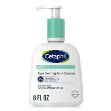 CETAPHIL GENTLE CLEAR PORE CLEANING ACNE CLEANSER FOR SENSITIVE ACNE PRONE SKIN 8 OZ #ROCK VALUE-ORDER BY  TUESDAY EVENING OCT 07 ARRIVING OCT 15 FOR DELIVERY#