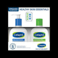 CETAPHIL HEALTHY SKIN ESSENTIALS KIT DAILY FACIAL CLEANSER & MOISTURIZING LOTION 8 OZ #ROCK VALUE-ORDER BY  TUESDAY EVENING OCT 07 ARRIVING OCT 15 FOR DELIVERY#