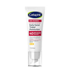 CETAPHIL REDNESS RELIEVING DAILY NEUTRAL TINT FACIAL MOISTURIZER SPF 40 1.7 OZ #ROCK VALUE-ORDER BY  TUESDAY EVENING OCT 07 ARRIVING OCT 15 FOR DELIVERY#