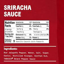 Mcilhenny Tabasco Sriracha Sauce 11 Oz