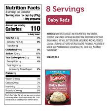 IDAHOAN BABY REDS MASHED POTATOES 8.2 OZ FAMILY SIZE